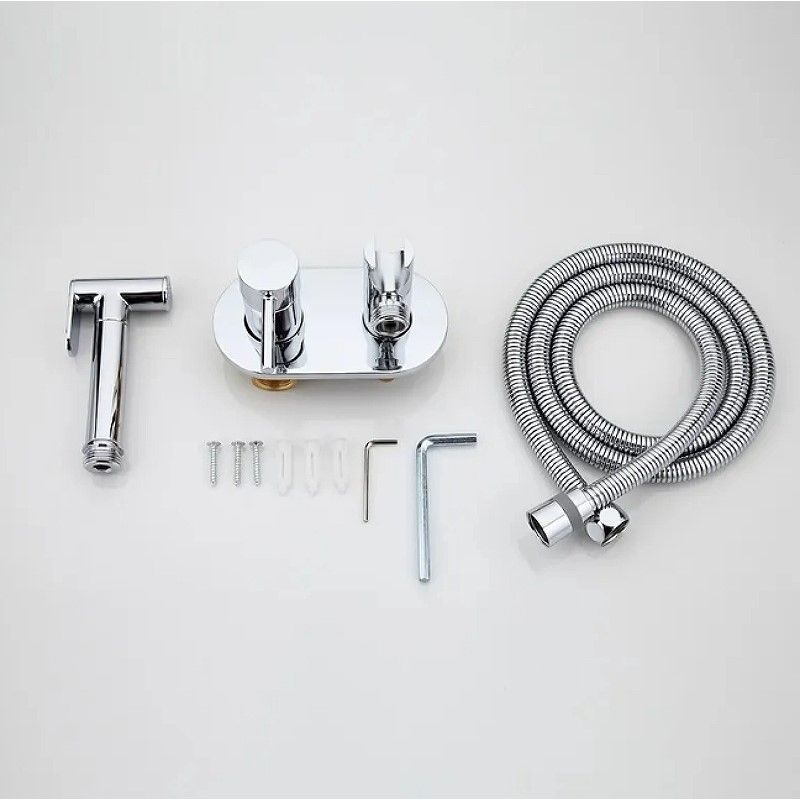 Гигиенический душ со смесителем Haiba HB5515, хром