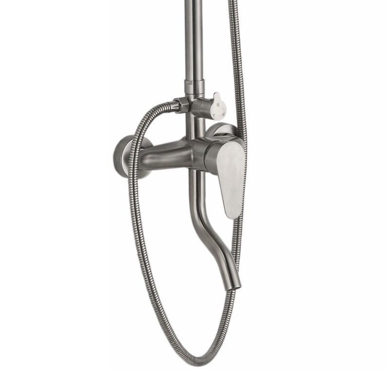 Душевая система Haiba HB24801-2, сталь