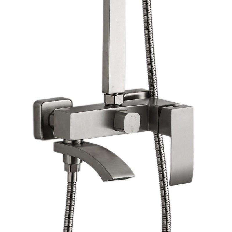 Душевая система Haiba HB24815, сталь