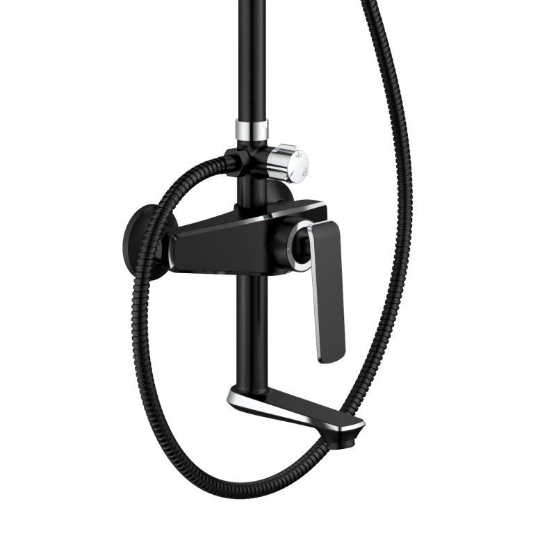 Душевая система Haiba HB24548-7, черный