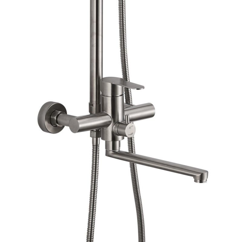 Душевая система Haiba HB24801, сталь