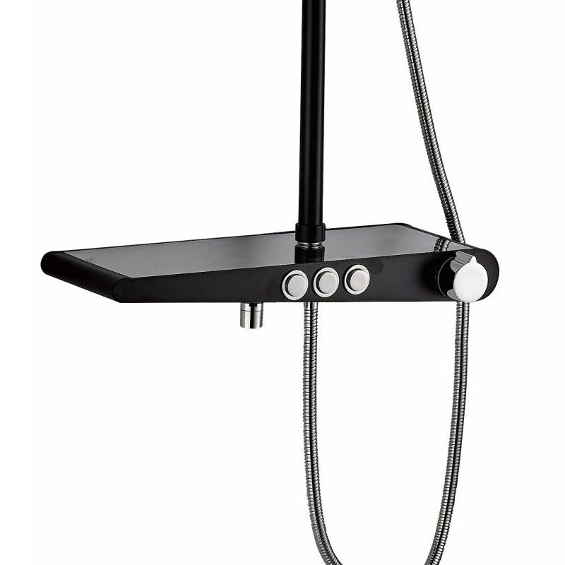 Душевая система Haiba HB2418, черный