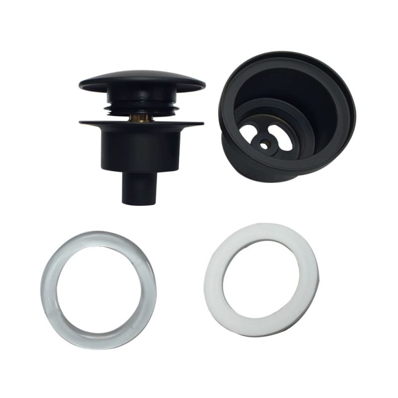 Донный клапан Haiba HB64-7, черный