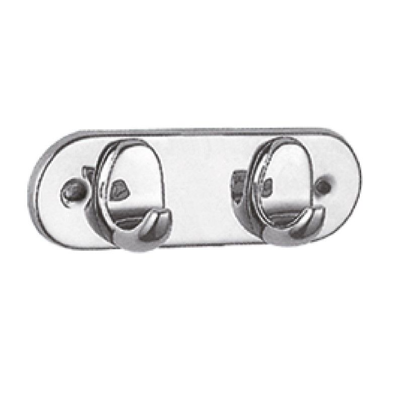 Планка с крючками для полотенец Haiba HB1505-2, хром