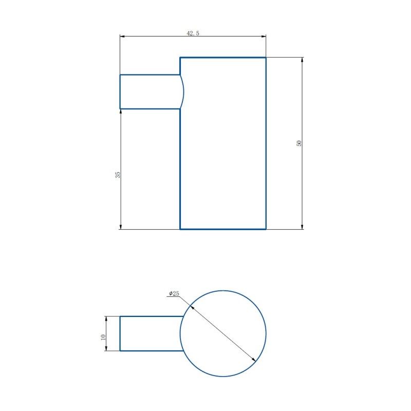 Крючок для ванной комнаты Haiba HB8405-4, бронза
