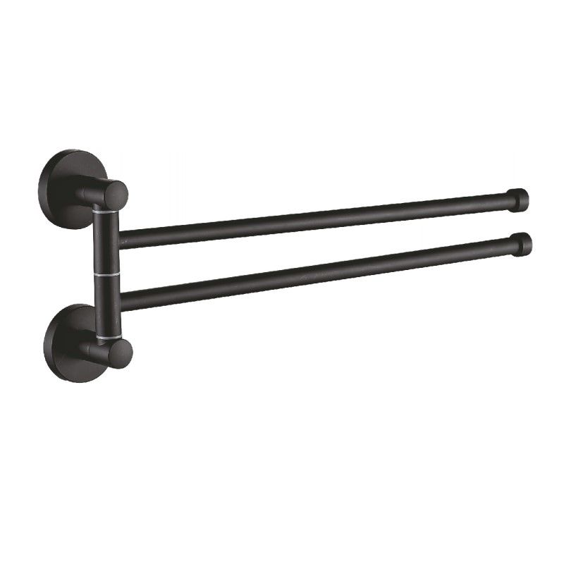 Полотенцедержатель Haiba HB8712, черный