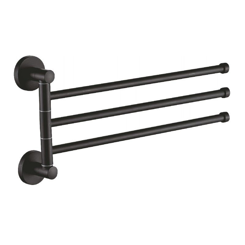 Полотенцедержатель Haiba HB8713, черный