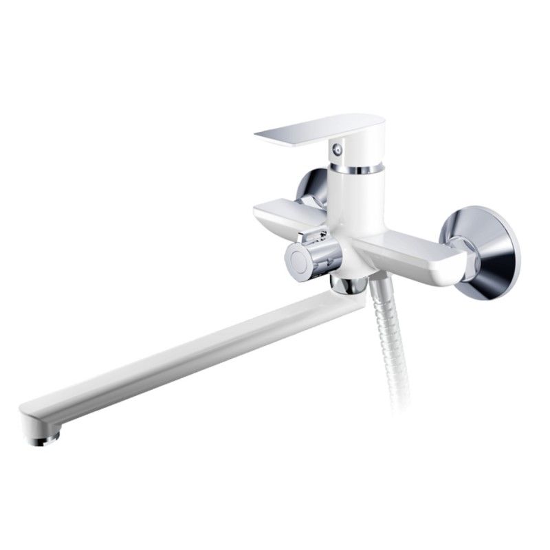 Смеситель для ванны Haiba HB22505-8, белый