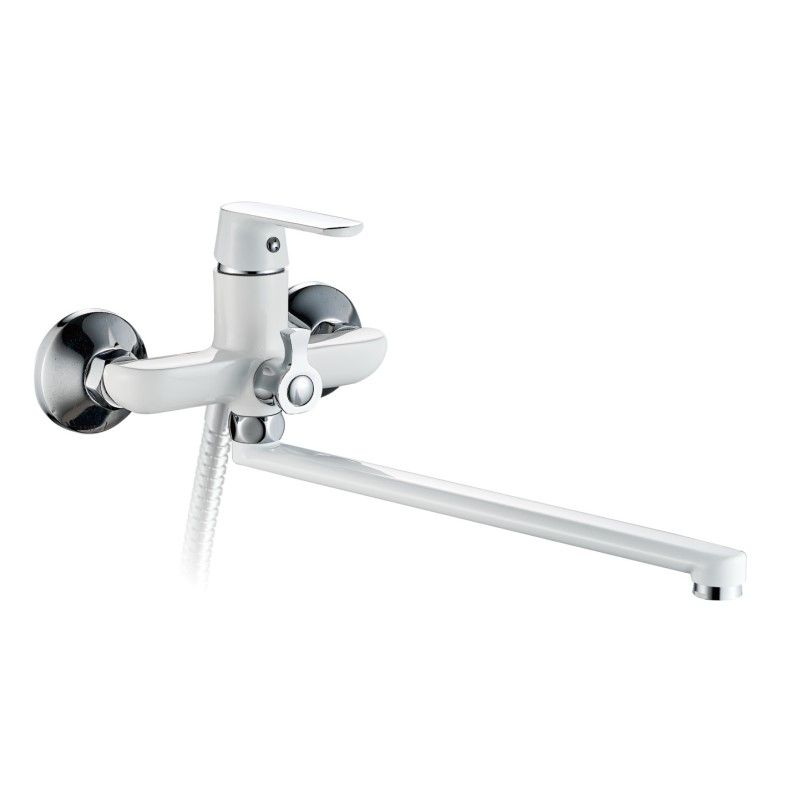 Смеситель для ванны Haiba HB22804, белый