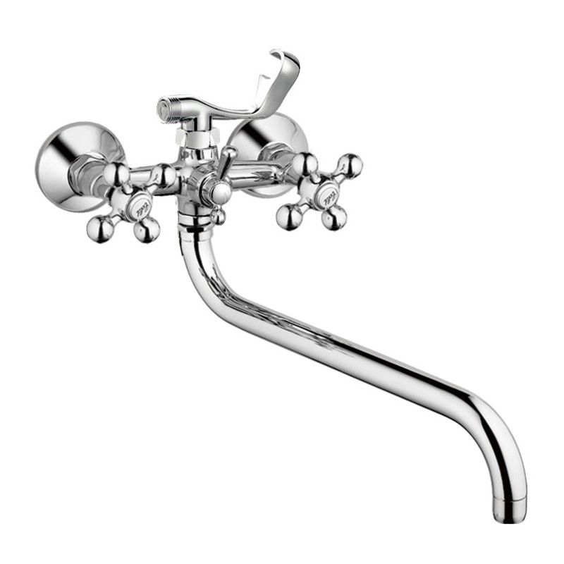 Смеситель для ванны Haiba HB2719, хром