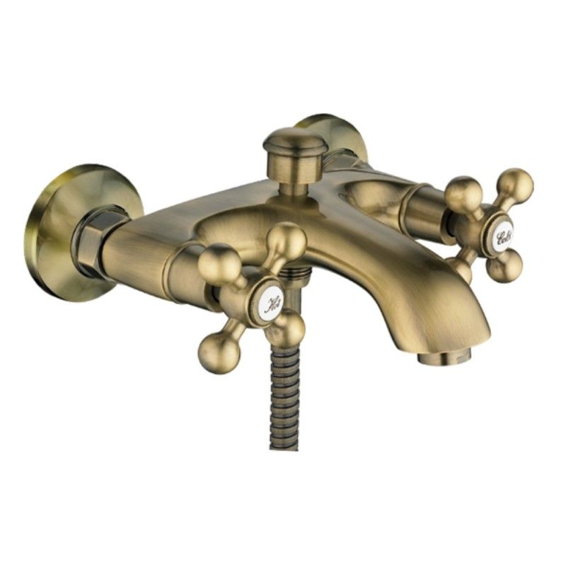 Смеситель для ванны Haiba HB3119-4, бронза