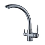Смеситель для кухни Haiba HB76845, хром