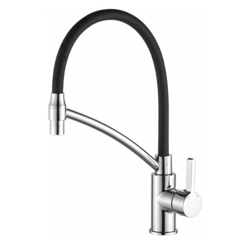 Смеситель для кухни Haiba HB73643-7, черный Смеситель для кухни Haiba HB73643-7, черный