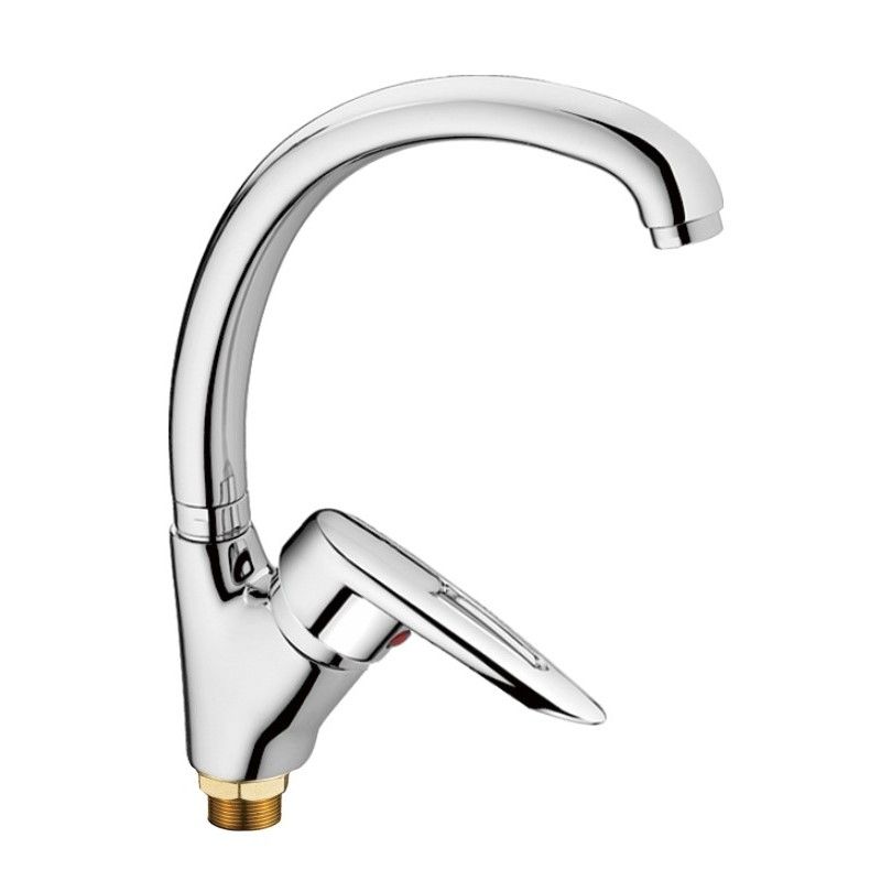 Смеситель для кухни Haiba HB4107-2, хром