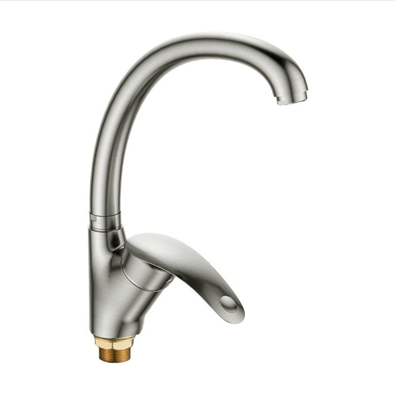 Смеситель для кухни Haiba HB4221-5, сатин