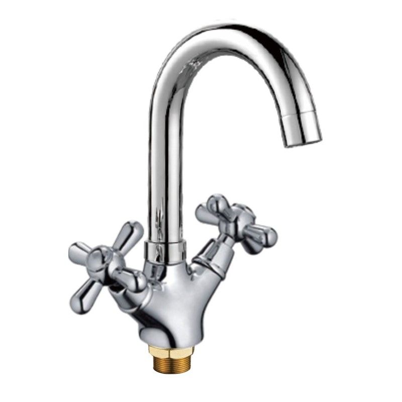 Смеситель для кухни Haiba HB4525, хром