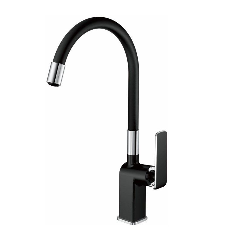 Смеситель для кухни Haiba HB73548-7 Черный Хром