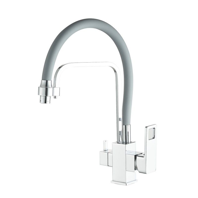 Смеситель для кухни Haiba HB76615, хром