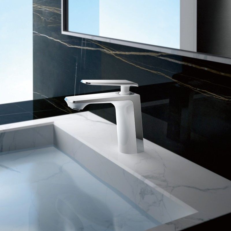 Смеситель для раковины Haiba HB10548-8, белый