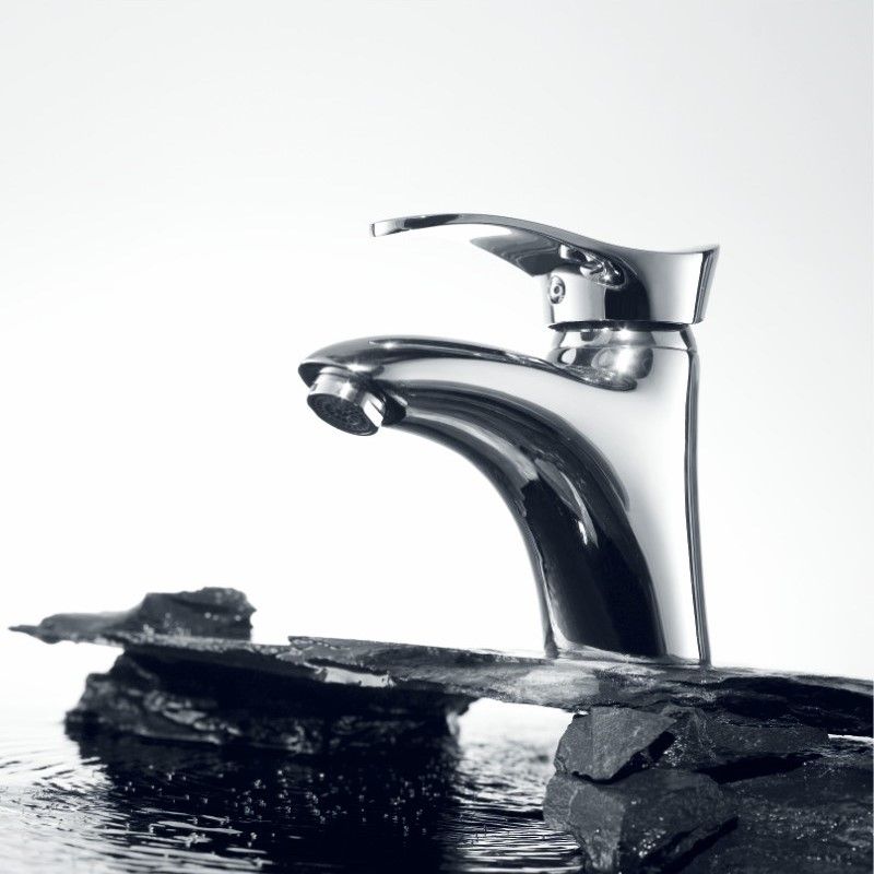 Смеситель для раковины Haiba HB1001, хром