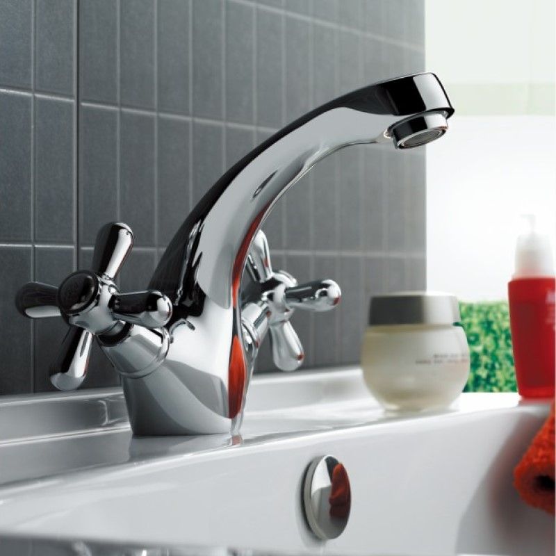 Смеситель для раковины Haiba HB1025, хром