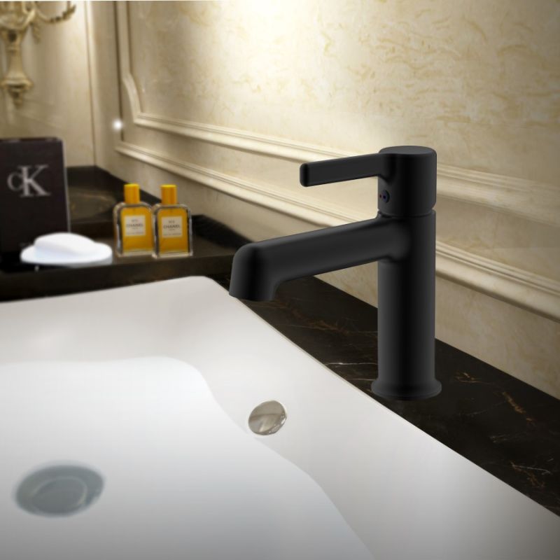 Смеситель для раковины Haiba HB10814-7, черный