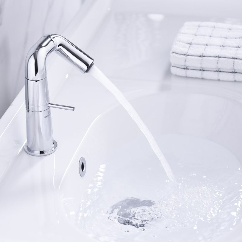 Смеситель для раковины Haiba HB10813, хром