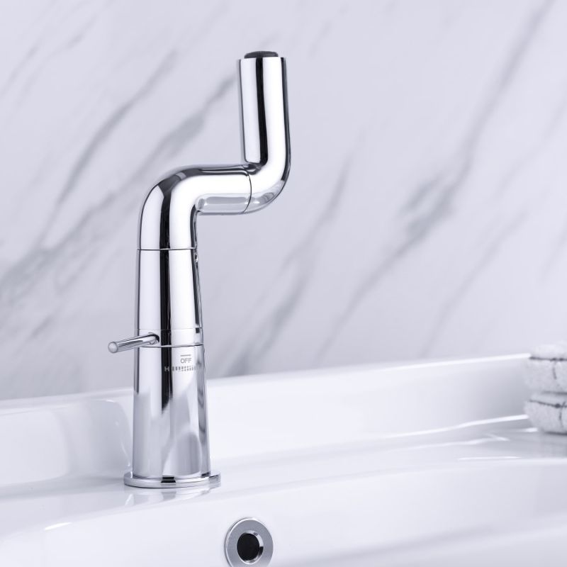 Смеситель для раковины Haiba HB10813, хром