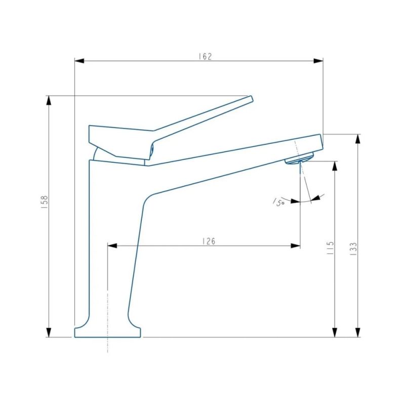 Смеситель для раковины Haiba HB10818-7, черный