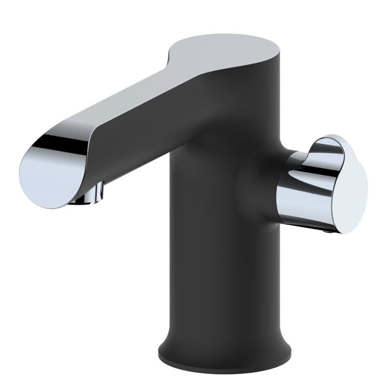 Смеситель на борт ванны Haiba HB80805-7, черный