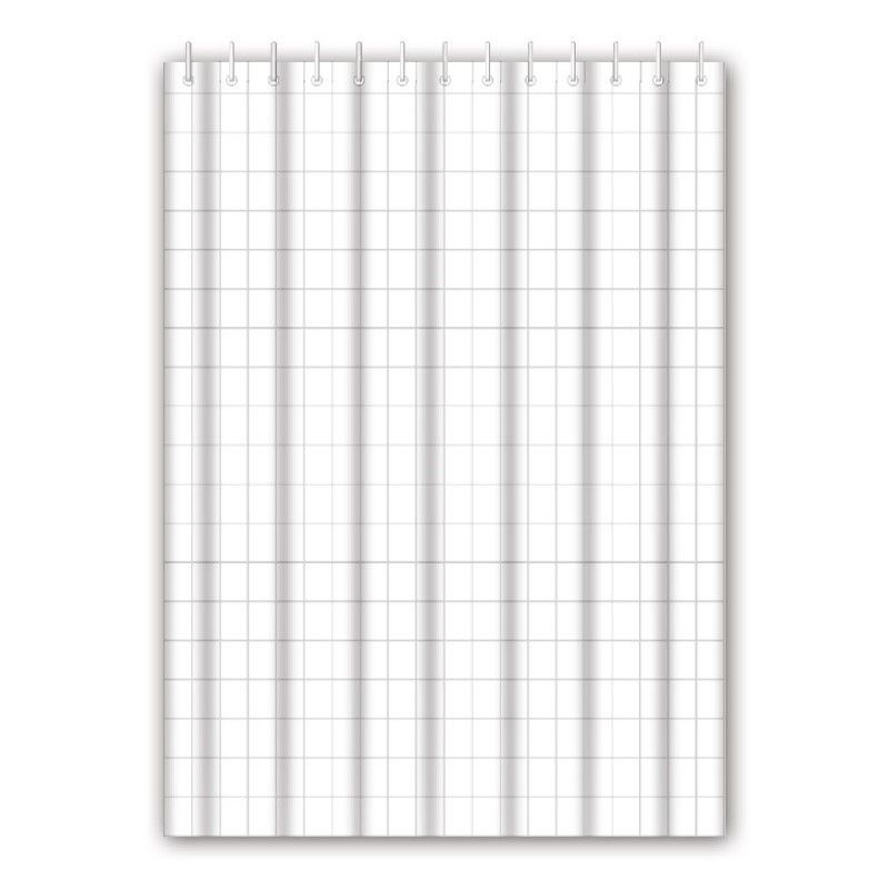 Штора для ванной Haiba HB75002, квадраты