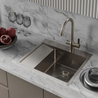 Мойка кухонная Iddis Haze 59 см, чаша слева, сатин, HAZ59SLi77