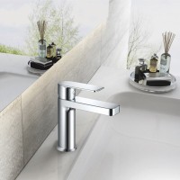 Смеситель для раковины Haiba, хром, HB10617