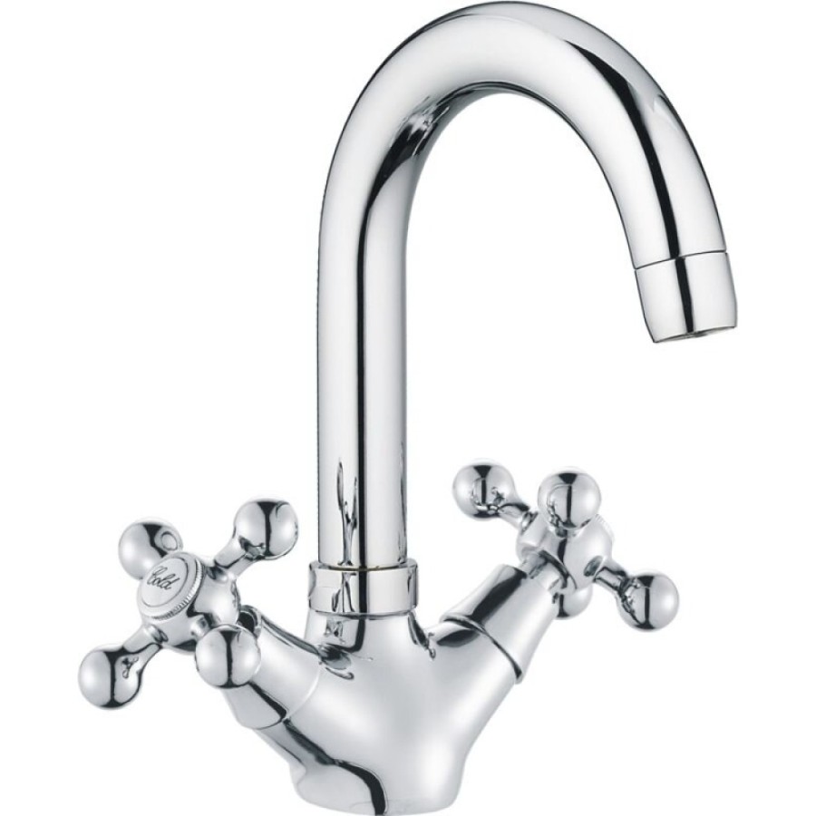Смеситель для раковины Haiba HB1219, хром