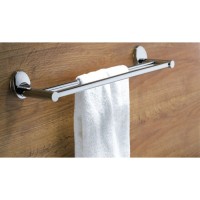 Полотенцедержатель двойной Haiba, хром, HB1609