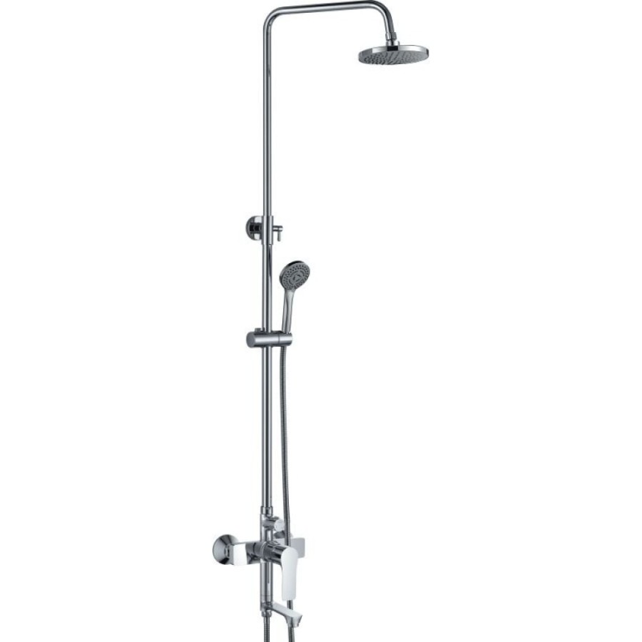 Душевая система Haiba HB2415, с изливом, хром