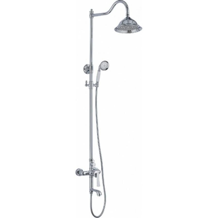 Душевая система Haiba HB24181, с изливом, хром