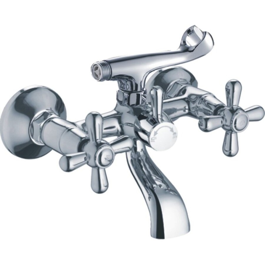 Смеситель для ванны и душа Haiba HB3125, хром