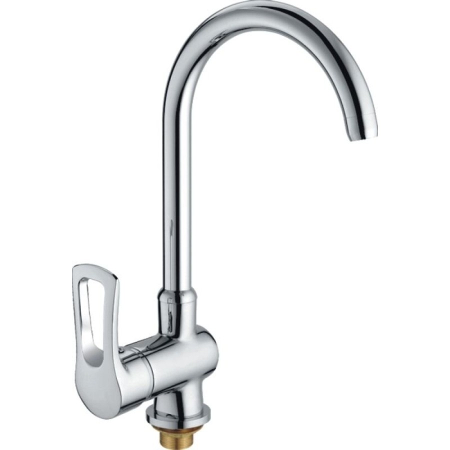 Смеситель для кухни Haiba HB4066, хром