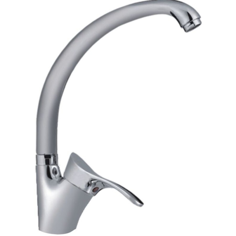 Смеситель для кухни Haiba HB4101-1, хром