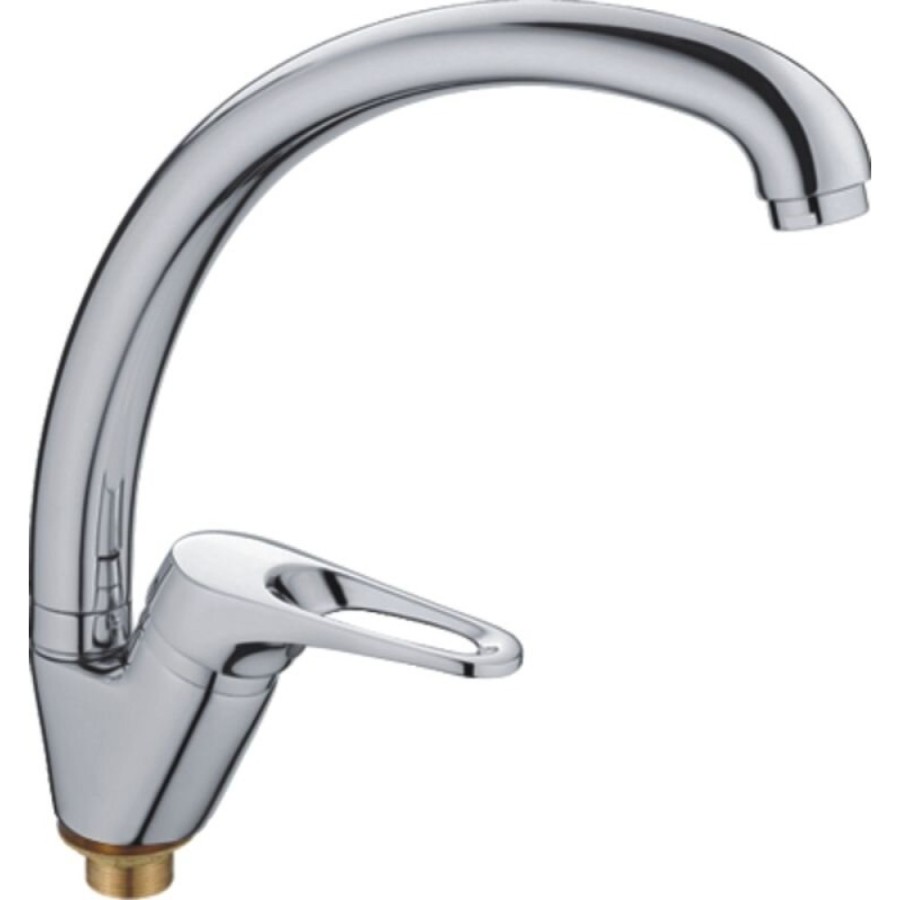 Смеситель для кухни Haiba HB4113-2, хром