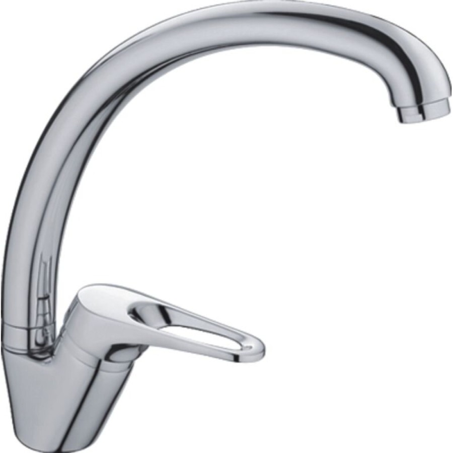 Смеситель для кухни Haiba HB4113, хром