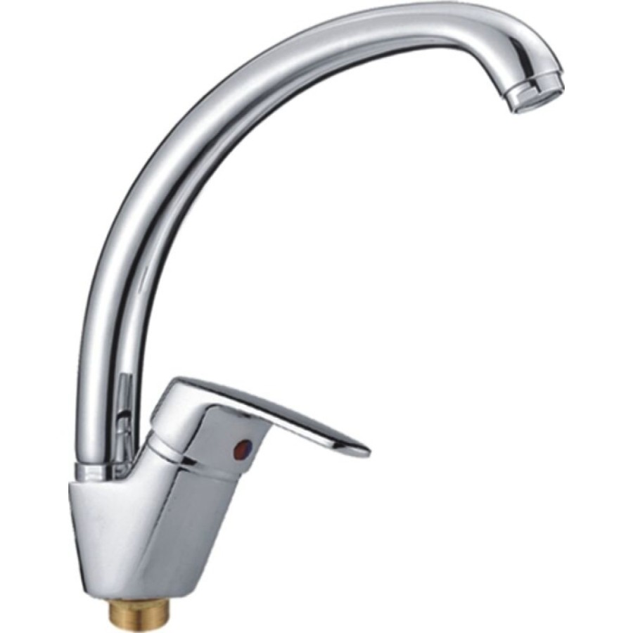 Смеситель для кухни Haiba HB4116-2, хром