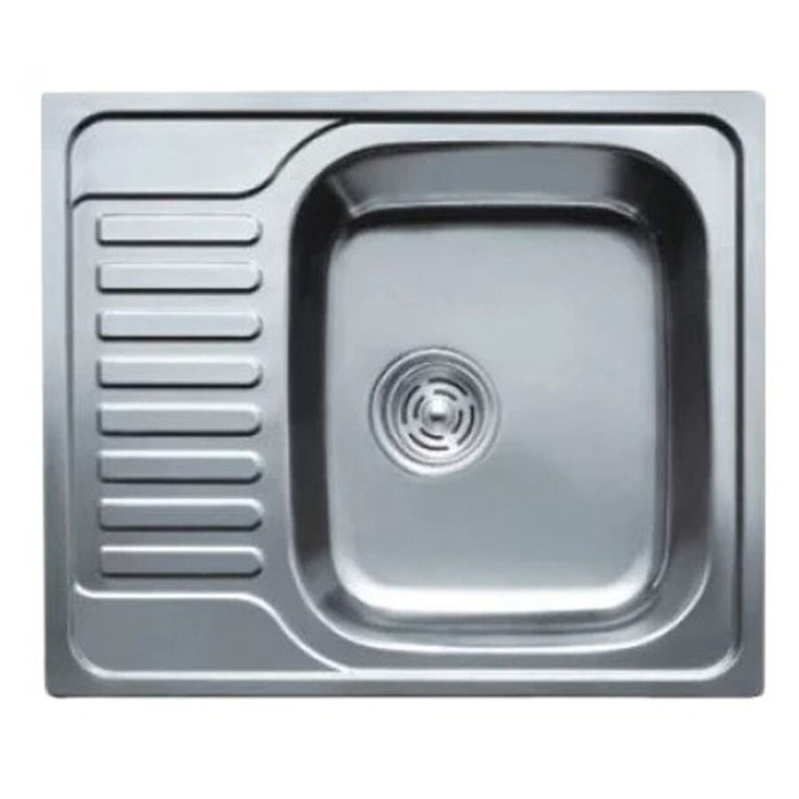 Мойка кухонная Haiba, 65 х 50 х 18 см, полированная сталь, HB5065