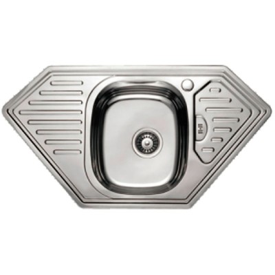 Мойка кухонная Haiba, 95 х 50 х 18 см, полированная сталь, HB5095