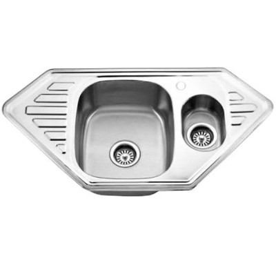 Мойка кухонная Haiba, 100 х 50 х 18 см, полированная сталь, HB5100