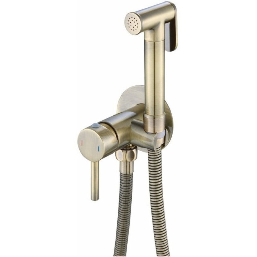 Гигиенический душ Haiba, HB5511-4, со смесителем, бронза