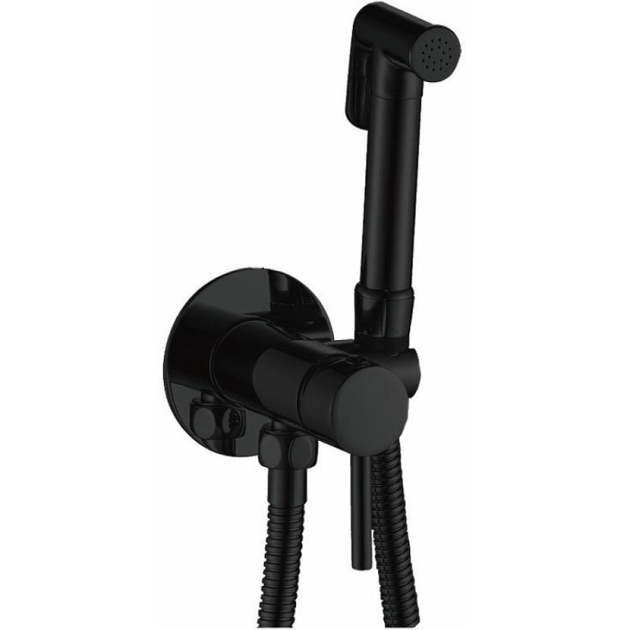 Гигиенический душ Haiba, HB5511-7, со смесителем, черный