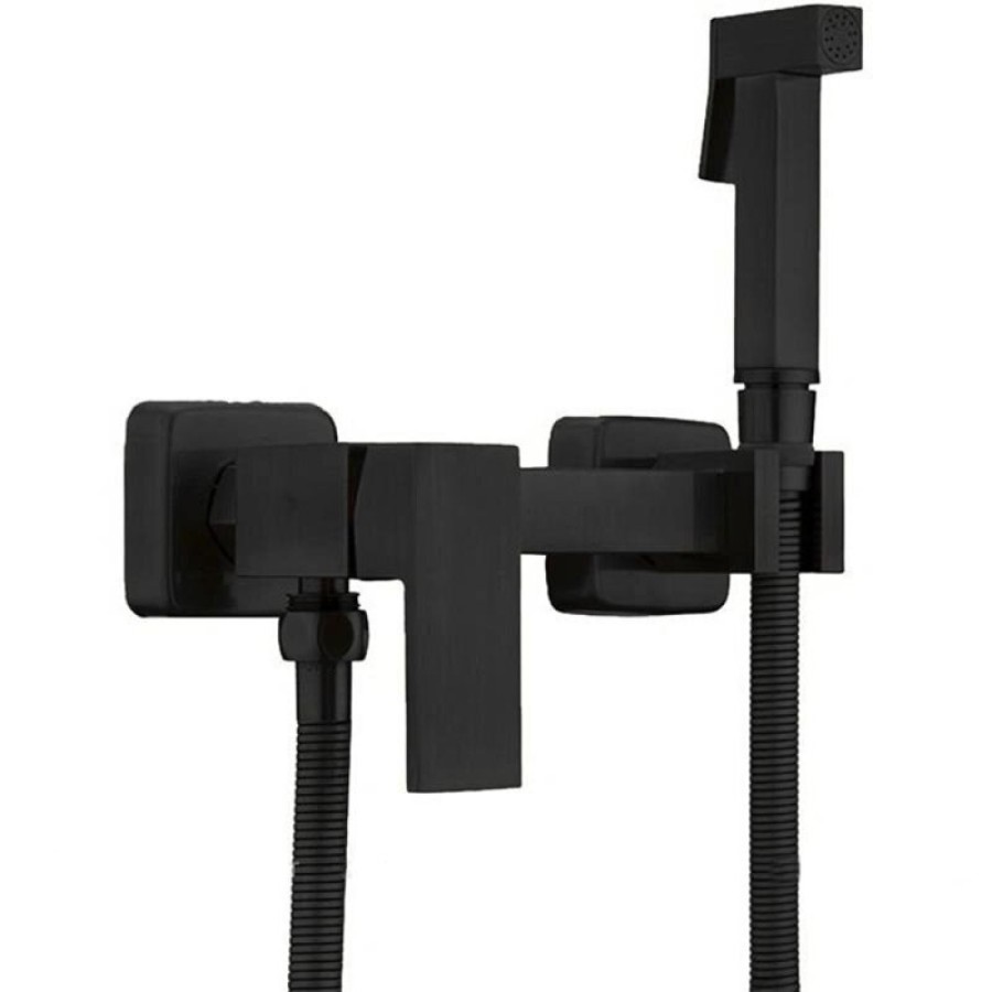 Гигиенический душ Haiba, со смесителем, черный, HB5513-7