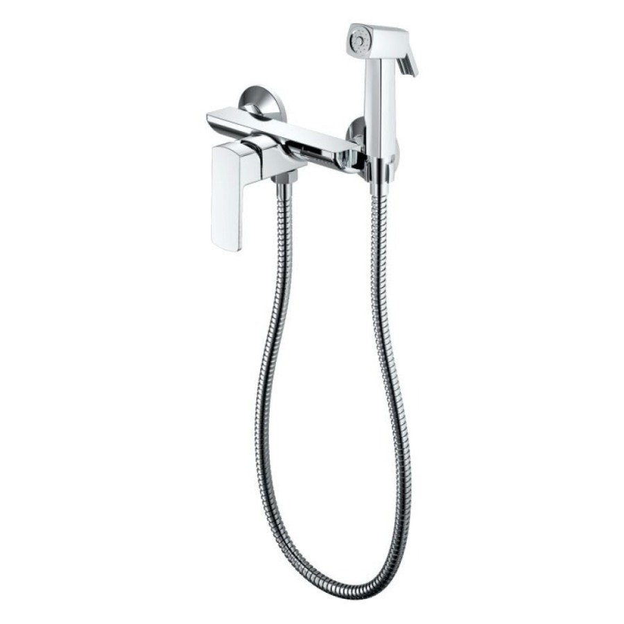 Гигиенический душ Haiba, HB55176, со смесителем, хром